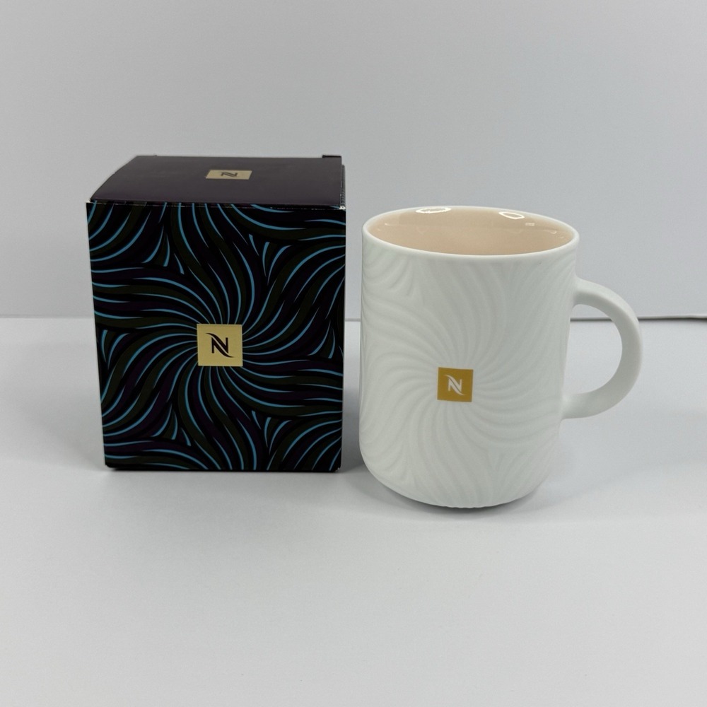 Nespresso x Thandiwe Muriu Festive Coffee Mug 2025 Limited Edition Brand New NIB